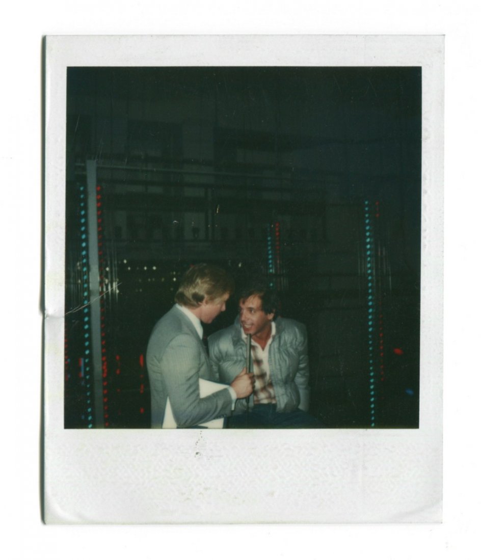 Andy Warhol Polaroid, Studio 54: Additional Information & Circa: Andy Warhol polaroid of Steve Rubell. Provenance: Estate of Steve Rubell Dimensions: 4.25"h, 3.5"w