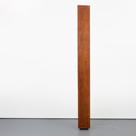 Custom Vladimir Kagan Floor Lamp, 97.5"H