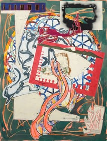Frank Stella THE PACIFIC from THE WAVES, 75"H