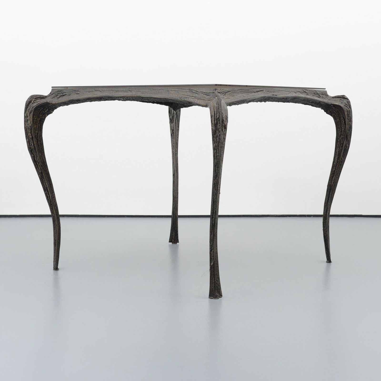 Paul Evans Sculpted Bronze Card / Game Table (1 of 10)