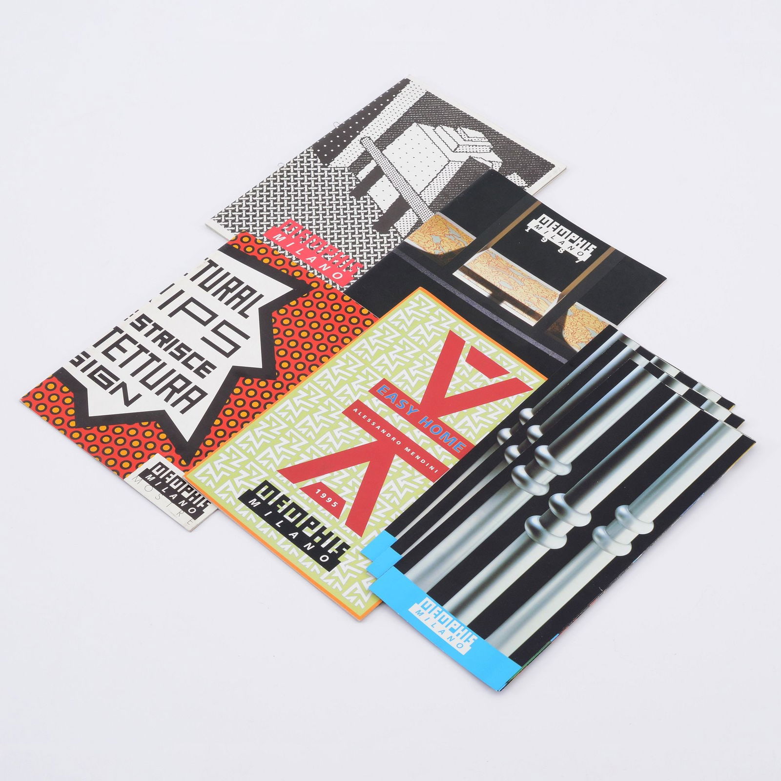 Memphis Milano Catalogs & Poster Brochures, 7 Pcs. (1 of 7)