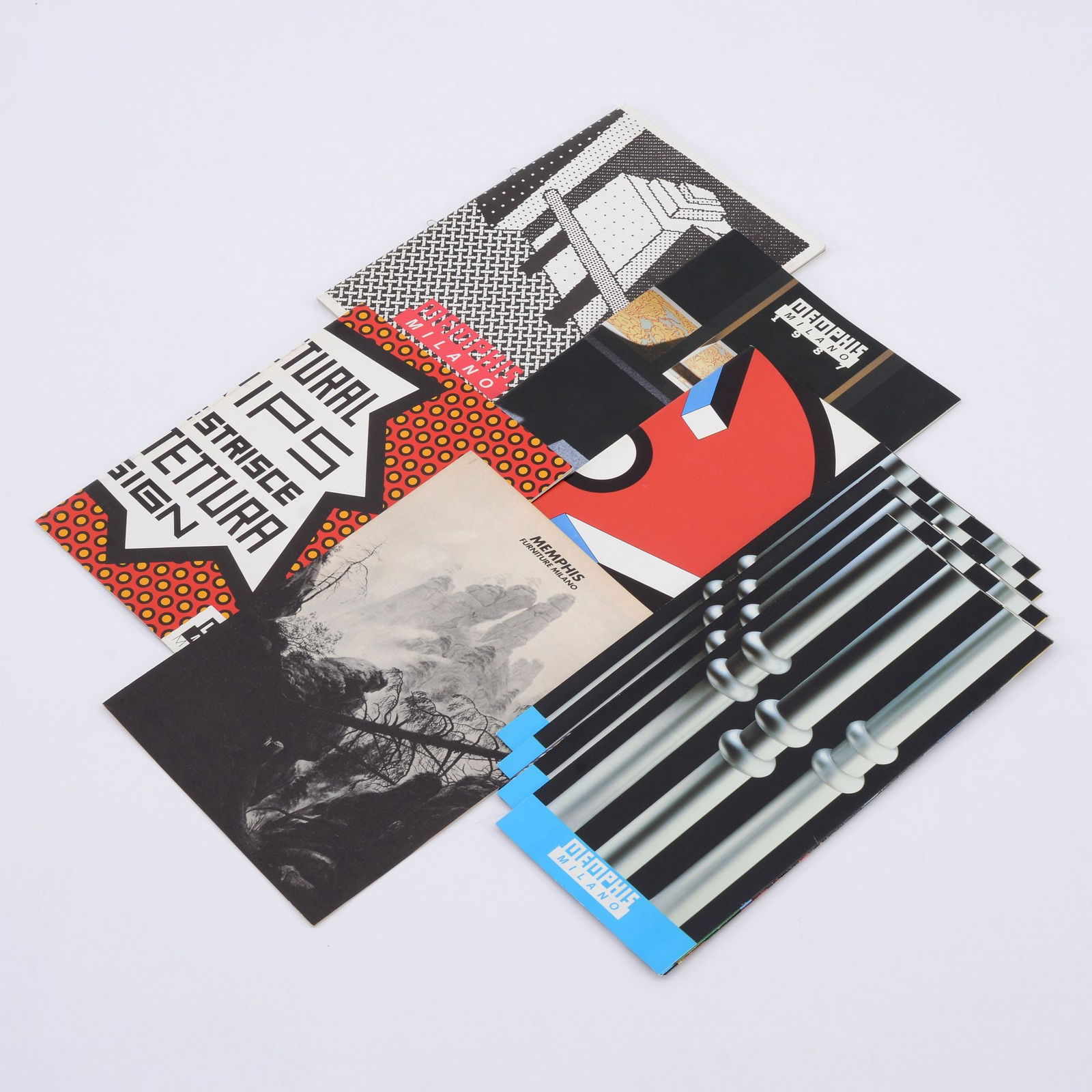 Memphis Milano Catalogs & Poster Brochures, 9 Pcs. (1 of 9)