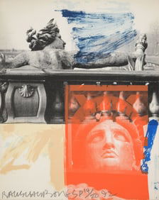 Robert Rauschenberg FOR FERRARO Screenprint