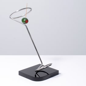 Claes Oldenburg TILTING NEON COCKTAIL Sculpture