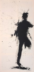 Richard Hambleton (After) STANDING SHADOW Print, 57"H