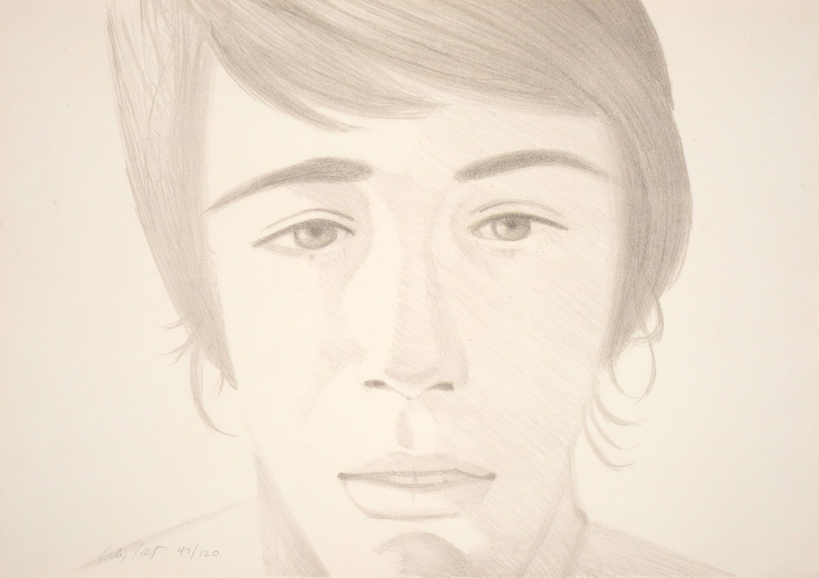 Alex Katz VINCENT Lithograph (1 of 7)