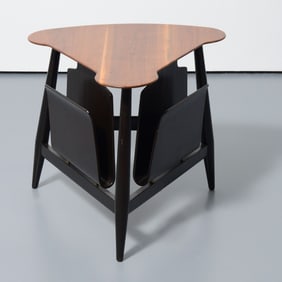 Edward Wormley Triangular Magazine Table