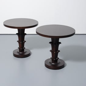 Pair of John Stuart Occasional Tables Attributed to T.H. Robsjohn-Gibbings