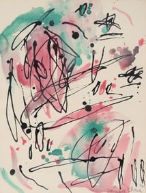 Louisa Chase Watercolor Painting