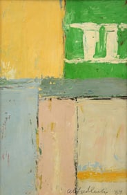 Alfred Leslie Painting