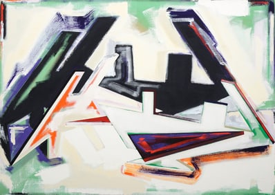 Dennis Ashbaugh Painting, 83"W