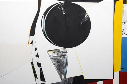 Budd Hopkins Painting, 120"W