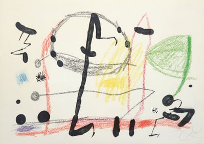 Joan Miro MARAVILLAS Lithograph