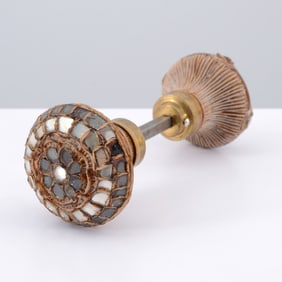 Line Vautrin Talosel Resin Doorknob Set