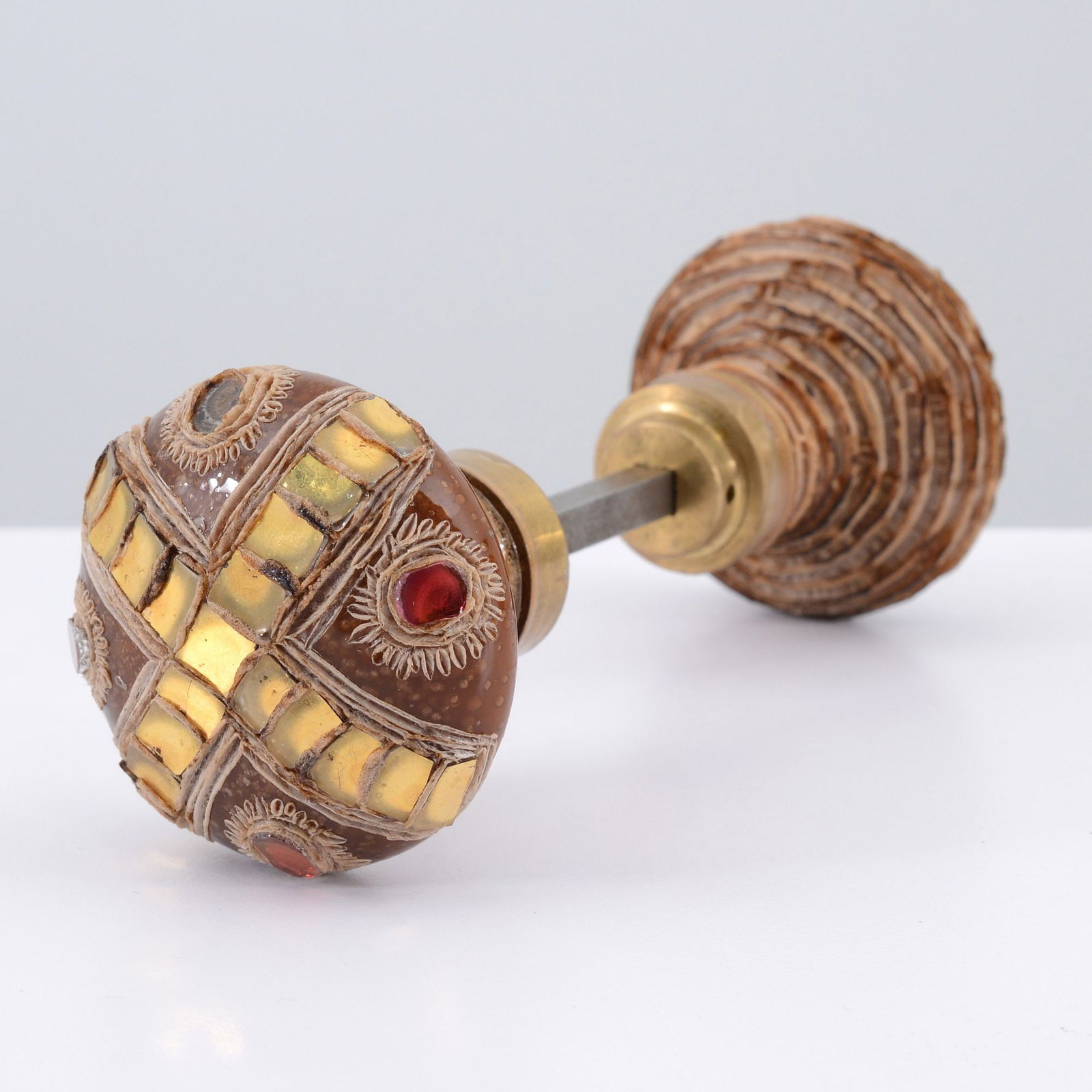 Line Vautrin Talosel Resin Doorknob Set (1 of 5)