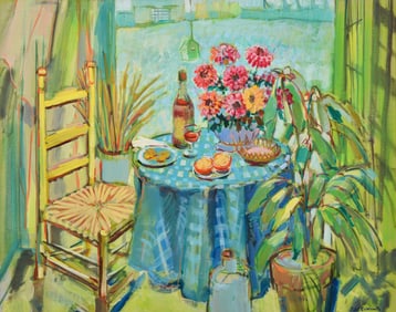 Sybil Goldsmith Still Life Painting