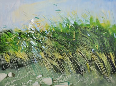 Geza Pogany Landscape Painting