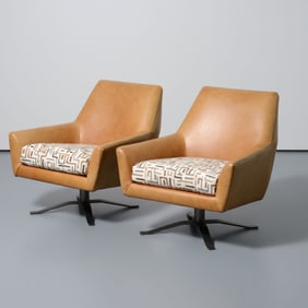 Pair of Steelcase & West Elm LUCAS Chairs