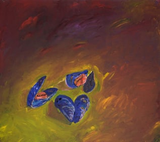 Judith Hudson Still Life Painting, Work on Paper