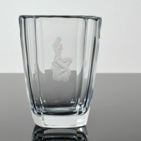 Sven Palmquist Vase, Nude Female Figure