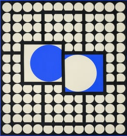 Victor Vasarely BELLA TAIS Screenprint