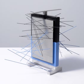 Jesus Rafael Soto BIFACE Sculpture