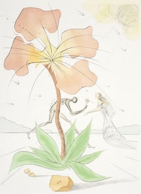 Salvador Dali REUBEN (12 TRIBES OF ISRAEL) Etching