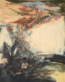 Zao Wou-Ki ROCKY COAST Etching