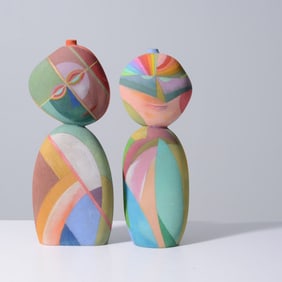 2 Tom McGlauchlin Sculptures