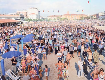 Massimo Vitali VIAREGGIO AIR SHOW Lithograph