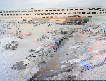 Massimo Vitali MARINA DI MASSA Lithograph