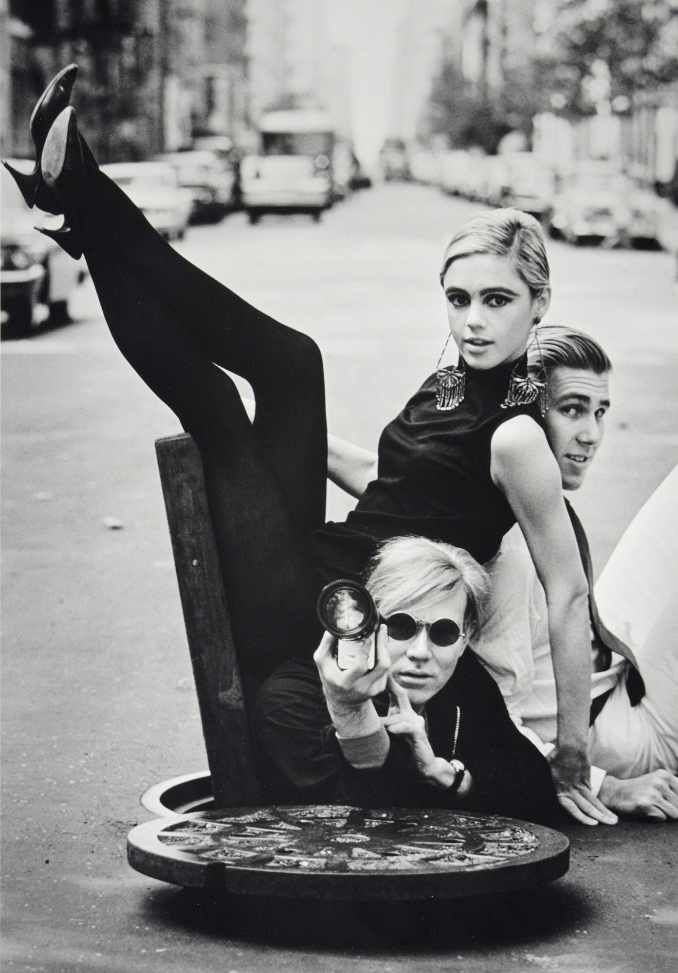 Burt Glinn Gelatin Silver Print, Warhol, Sedgwick, Wein (1 of 4)