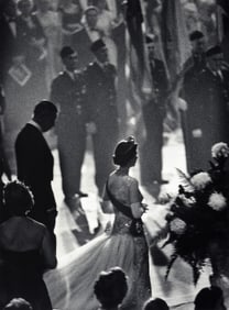 Burt Glinn Gelatin Silver Print, Queen Elizabeth