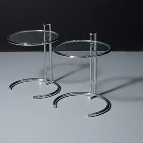 Pair of Eileen Gray Occasional Tables