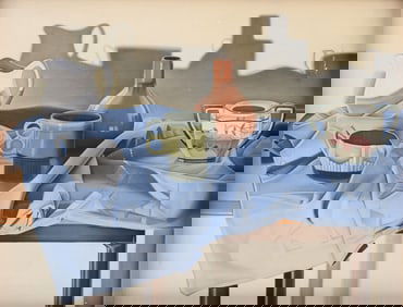 Laura Shechter Painting, Still Life