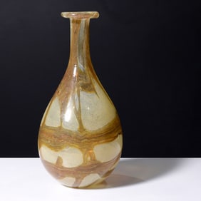 Large Mdina EARTHTONES Vase, 13.5"H