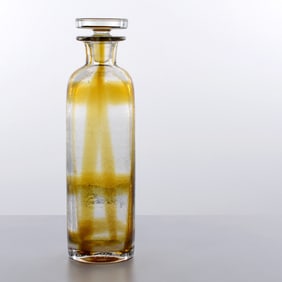 Murano Decanter / Bottle, Manner of Venini, 11.75"H