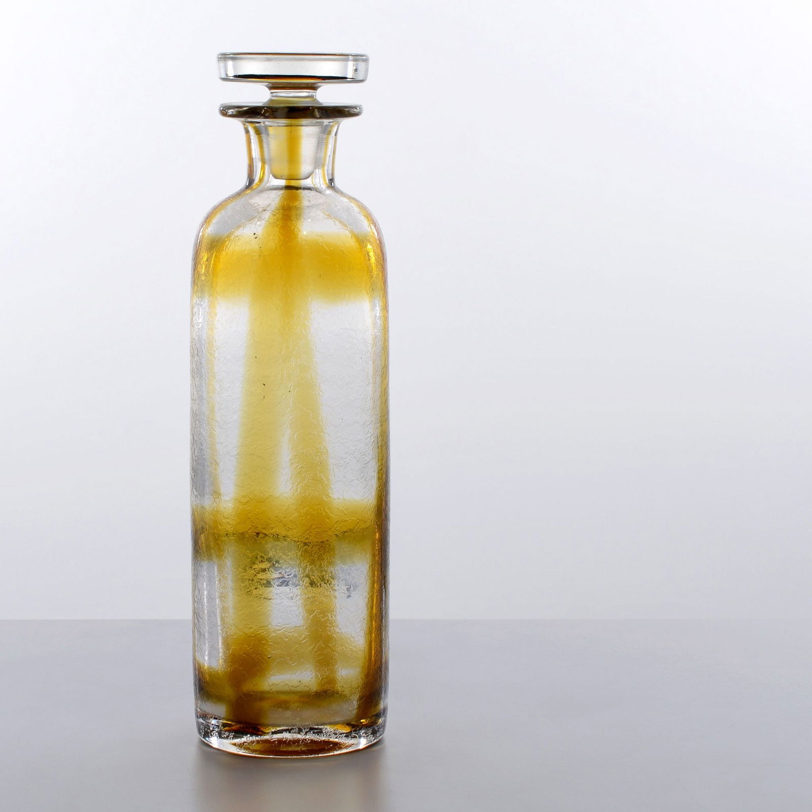 Murano Decanter / Bottle, Manner of Venini, 11.75"H (1 of 7)