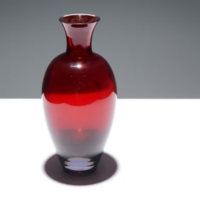 Murano SOMMERSO Vase, Manner of Flavio Poli