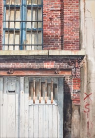 Christian Silvain Watercolor Painting