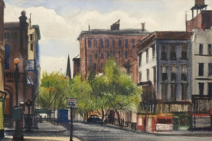 Joseph Barber Pastel Drawing