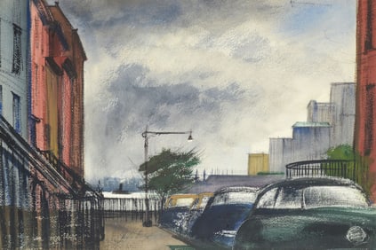 Joseph Barber Pastel Drawing