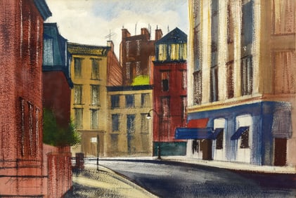 Joseph Barber Pastel Drawing