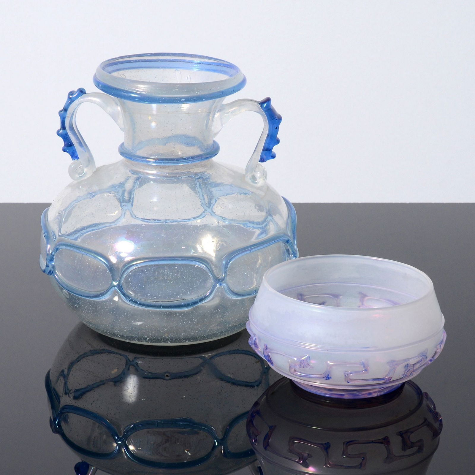 2 Murano Vases Attributed to Ercole Barovier (1 of 8)