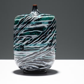 Yoichi Ohira Glass Vase / Vessel, Unique