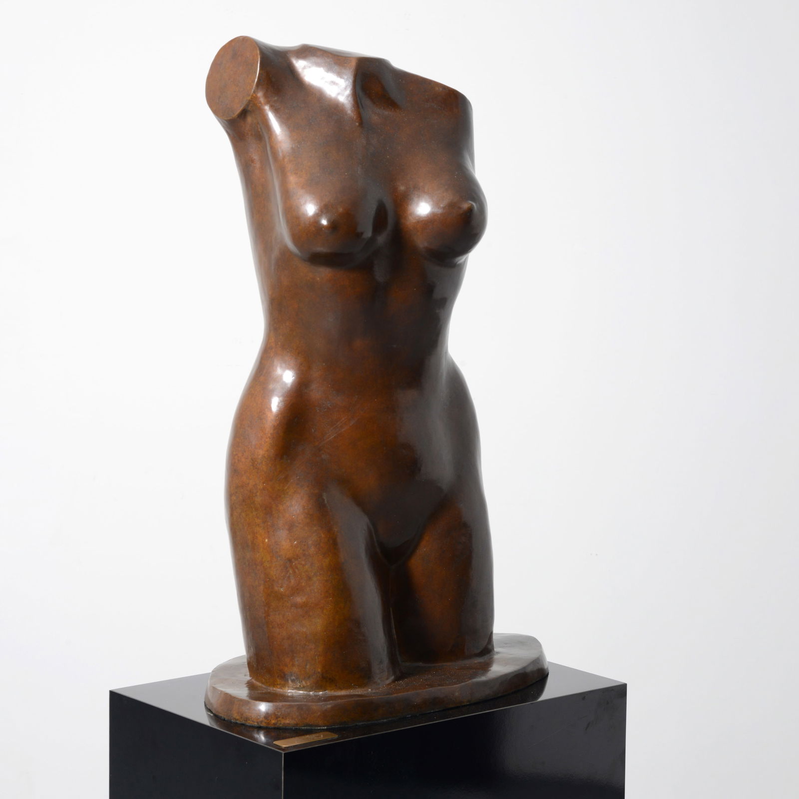 Victor Salmones TORSO H (VISION OF EVE) Bronze Sculpture, 33"H (1 of 11)