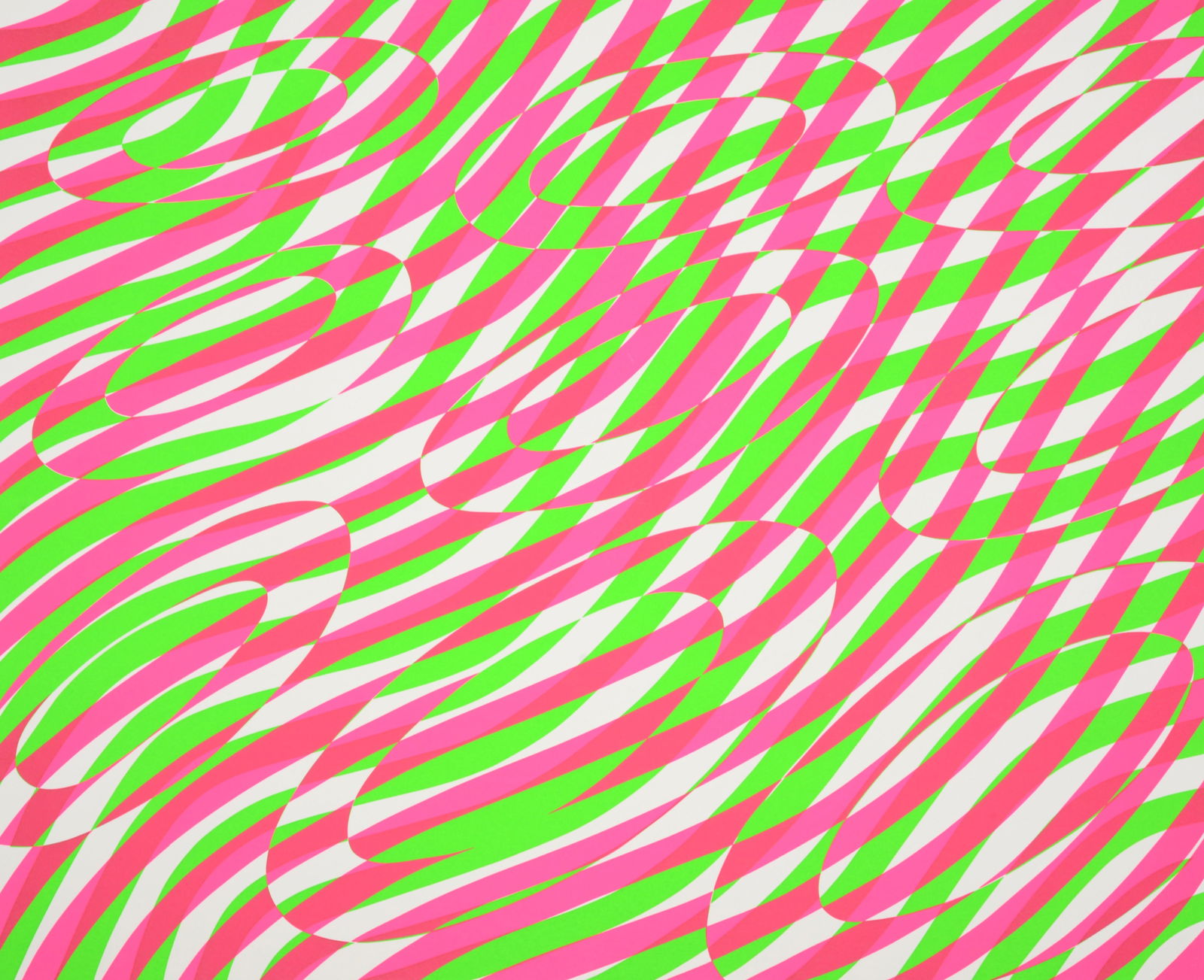 Stanley William Hayter ALLEGRO Screenprint: Artist/Designer; Manufacturer: Stanley William Hayter (English, 1901-1988)Marking(s); notes: signed; ed. 128/175; 1970Materials: screenprint on BFK Rives paperD