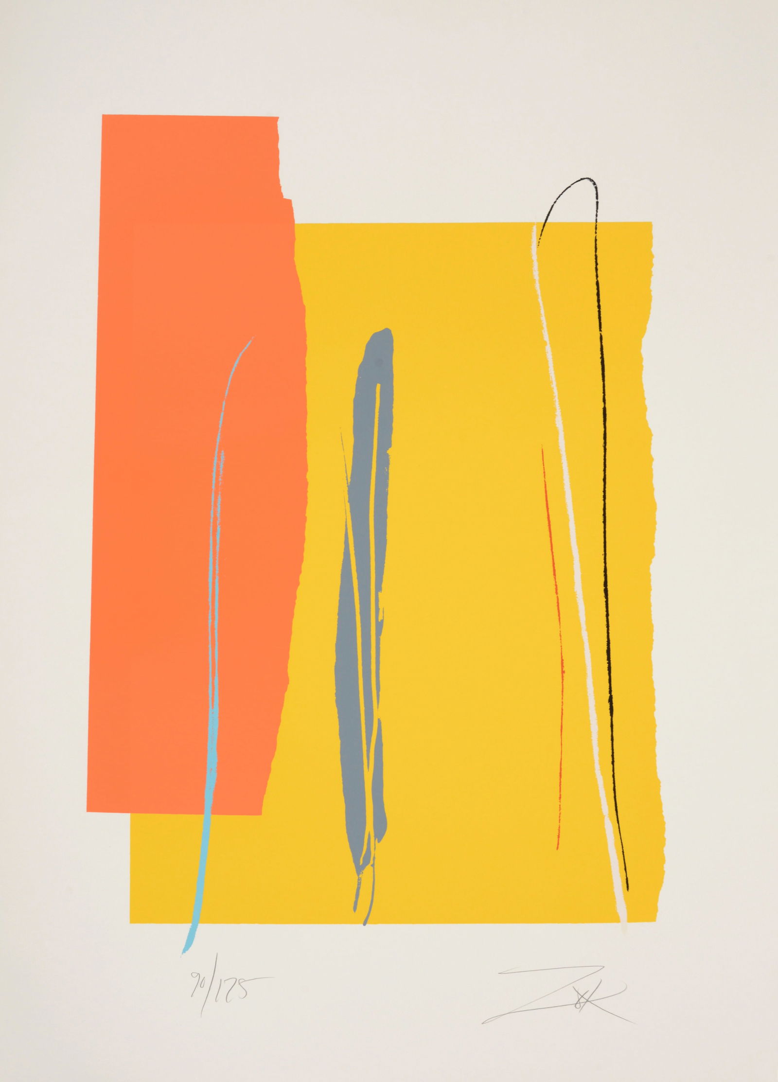 Larry Zox RELATIVITY Screenprint (1 of 8)