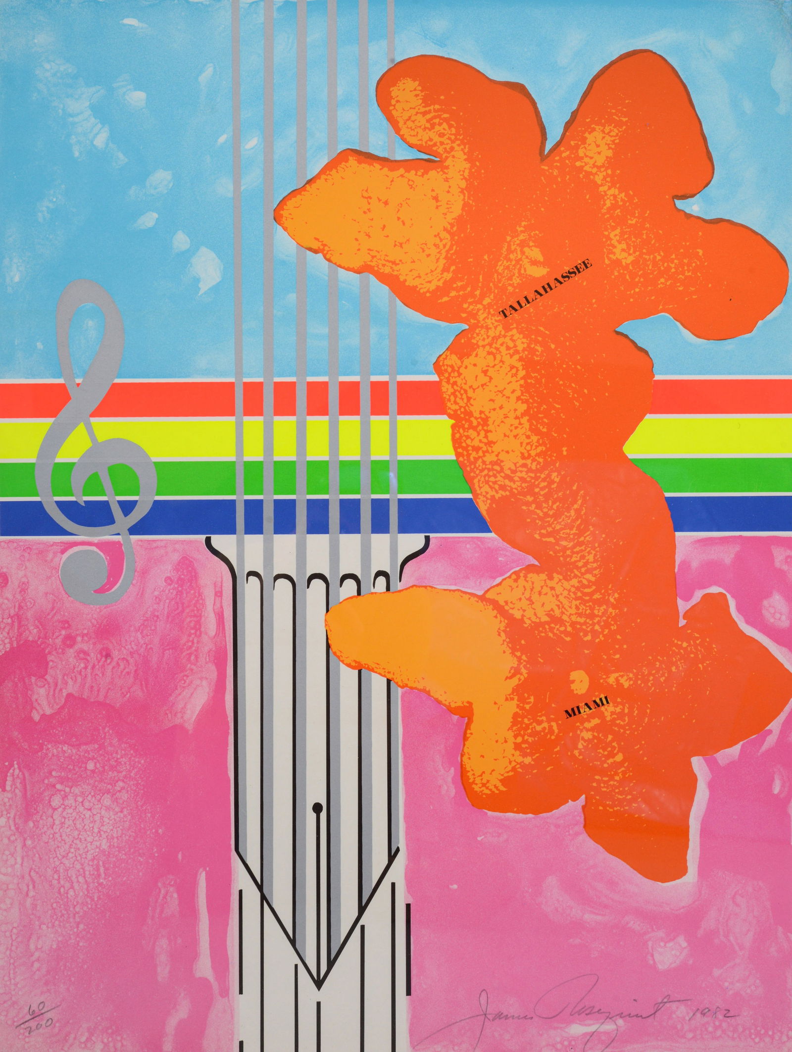 James Rosenquist UNTITLED Lithograph (1 of 6)