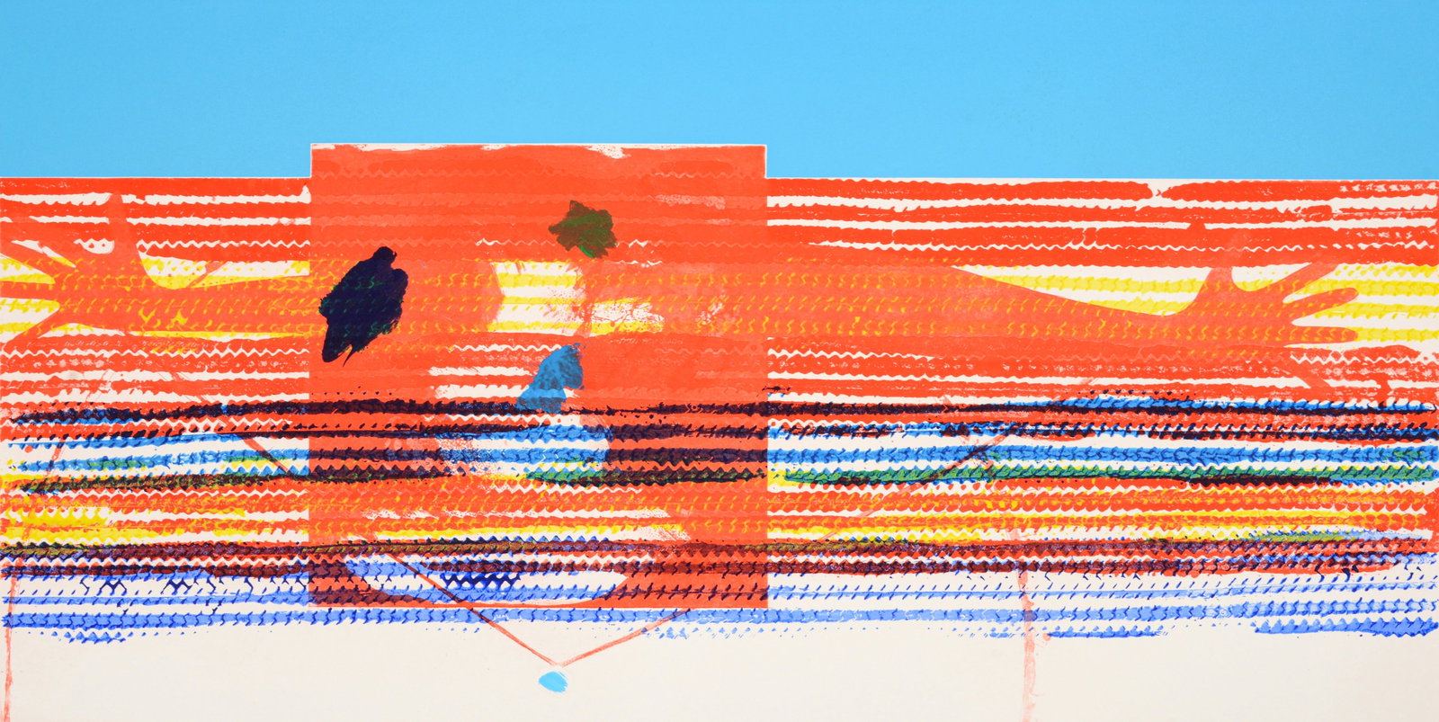 James Rosenquist WINDOW WASHER GLASS HOUSE Intaglio Print (1 of 6)